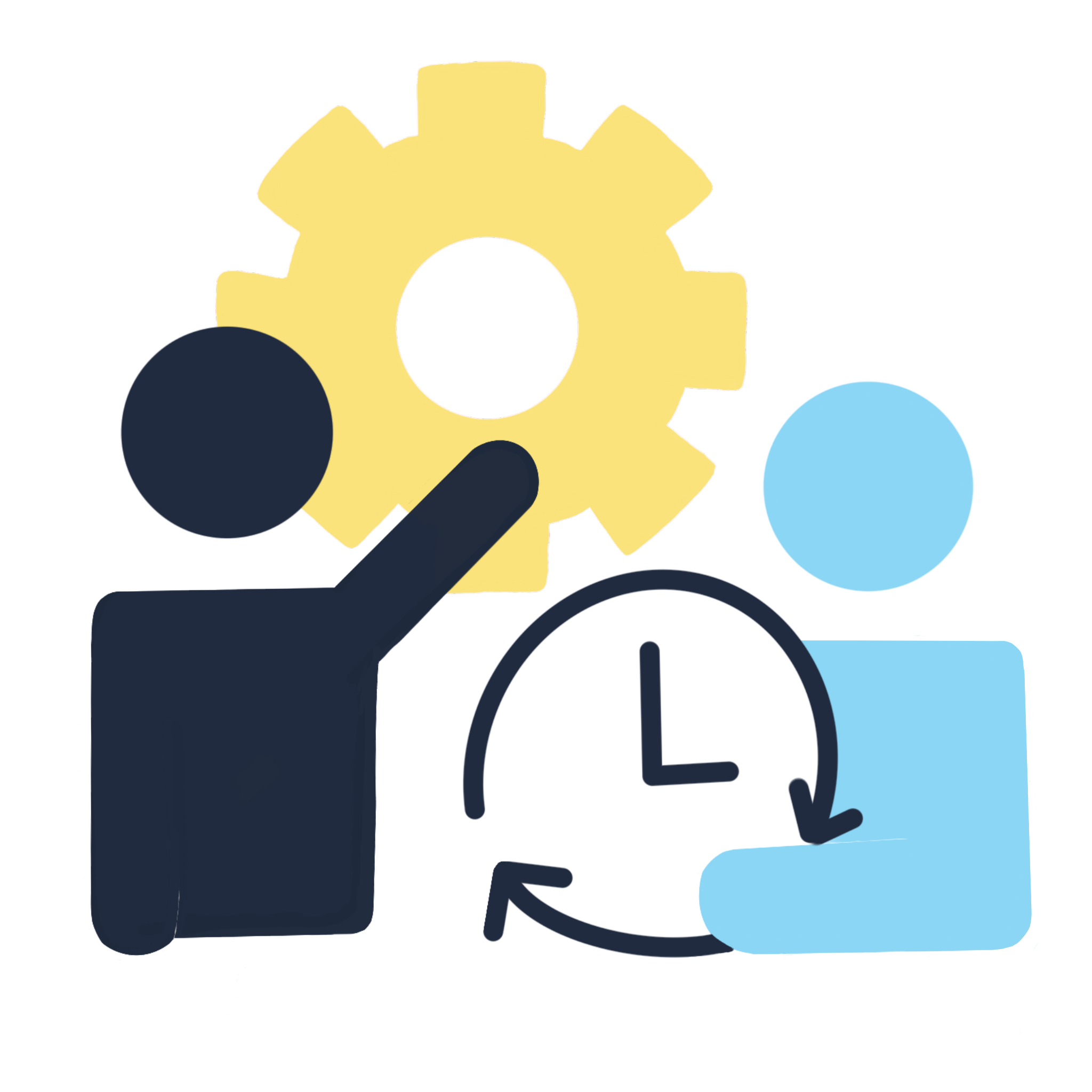 Time Consuming Manual Tasks icon