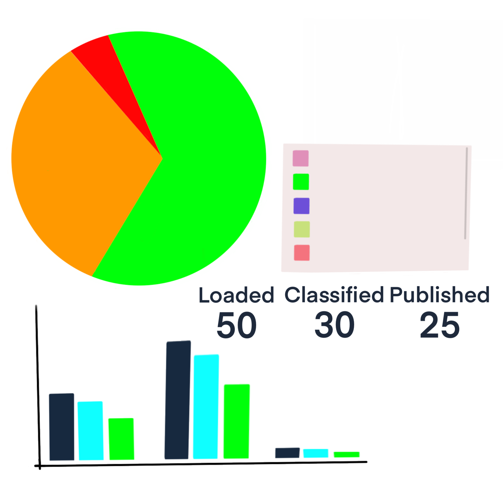 Workflow Reporting and Dashboards Tasks icon